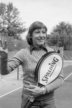 Martina Navratilova in 1975 Martina Navratilova in 1975