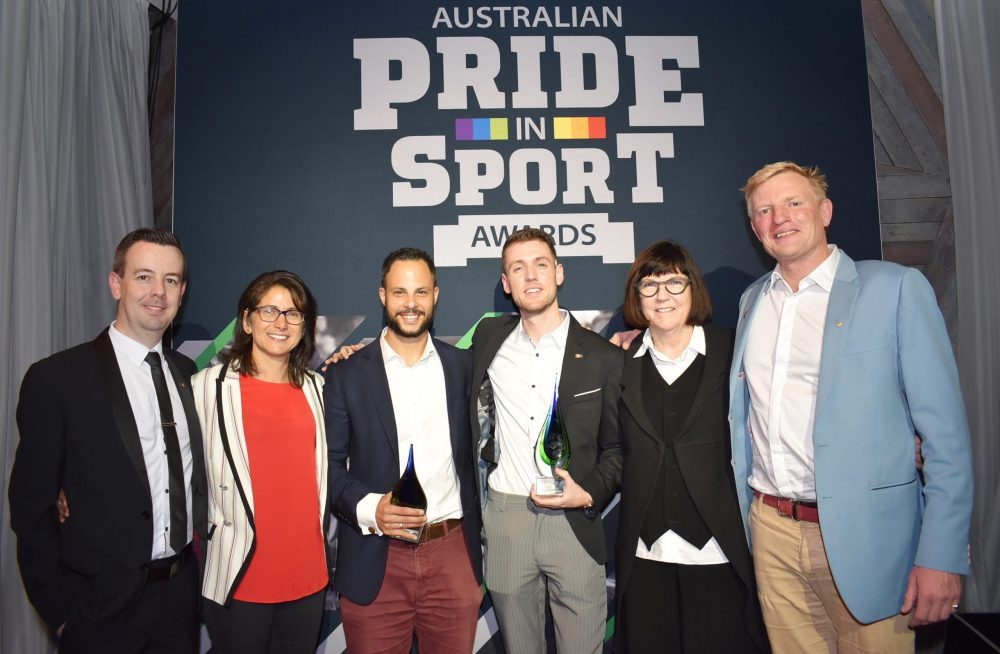 The finalists for the 2020 Australian Pride in Sport Awards The finalists for the 2020 Australian Pride in Sport Awards