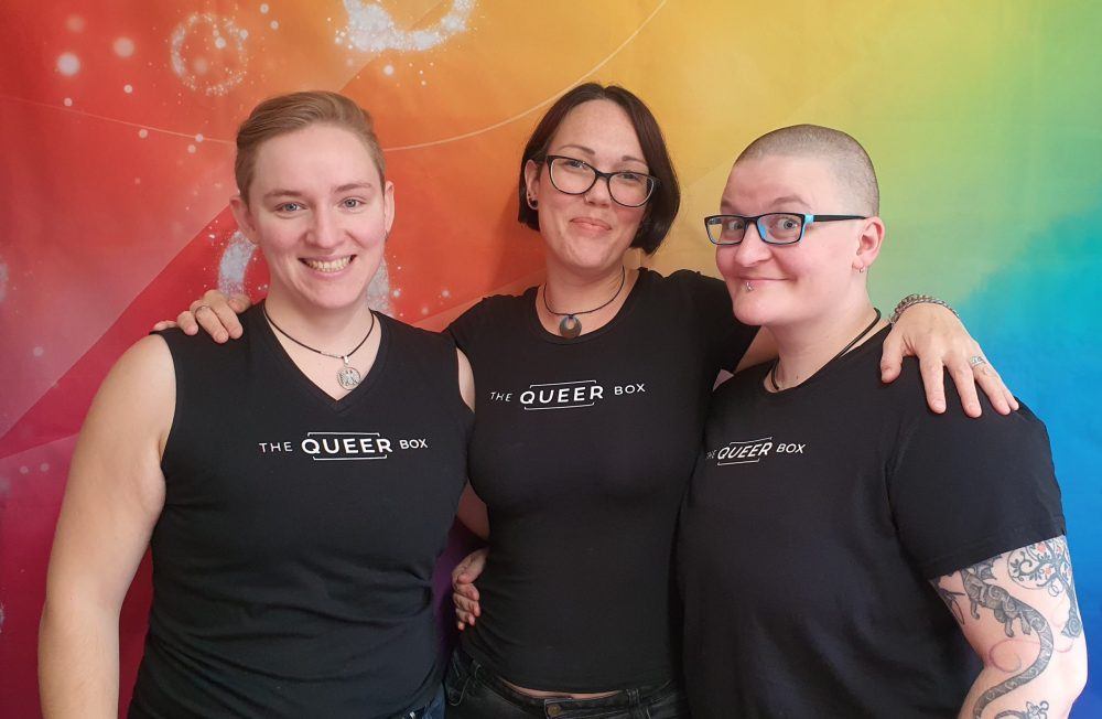 Left to right - Robin Jakumeit, Ruth Sabini-Roberts and G Sabini-Roberts Left to right - Robin Jakumeit, Ruth Sabini-Roberts and G Sabini-Roberts
