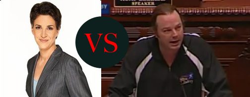 Rachel Maddow vs Bradlee Dean Rachel Maddow vs Bradlee Dean