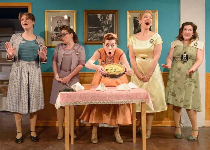 Scene from '5 Lesbians Eating Quiche' Scene from '5 Lesbians Eating Quiche'