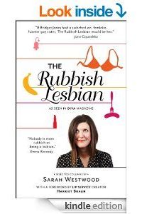 Book Cover for The Rubbish Lesbian by Sarah Westwood